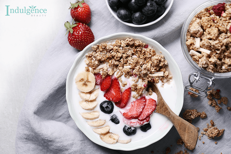 Overnight oats for good skin